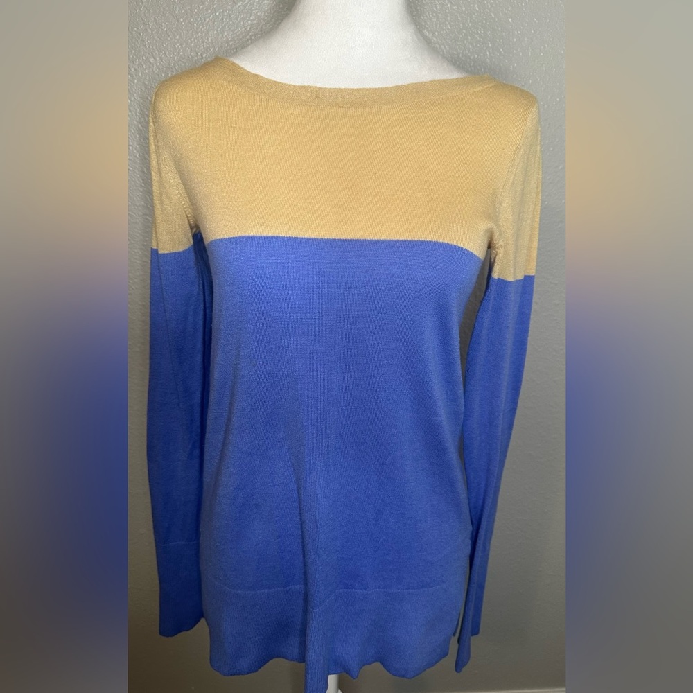 Lilly Pulitzer Lightweight Color Block Sweater - Size Medium